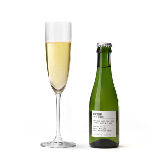 Sparkling Tea: Yuzu Green